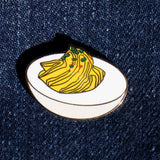 Deviled Egg Enamel Pin