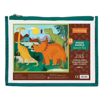 Dinosour Park Pouch Puzzle