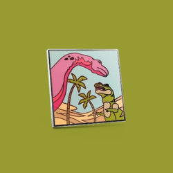 Dinosaur  Duo Enamel Pin