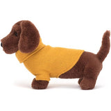 Yellow Sweater Sausage Dog