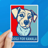 Dogs For Kamala Sticker