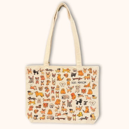 Dog Person Tote Bag by Ben Lenovitz