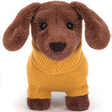 Yellow Sweater Sausage Dog