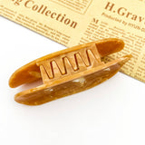 Baguette Shaped Hair Clip, Bread-Inspired Hair Claw Clip