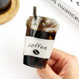 Coffee Cup Shaped Hair Claw Clip,Creative Beverage Hair Clip