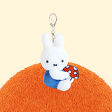 Miffy & Friends with Flower Plush Key Chain / Bag Charm