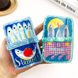 Sardine Can Hair Claw Clip