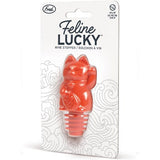 Feline Lucky bottle stopper by fred