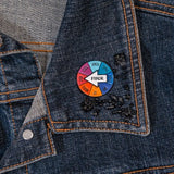 Spinning Interactive Sweary Enamel Pin1