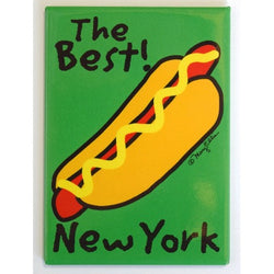 New York Hotdog Magnet