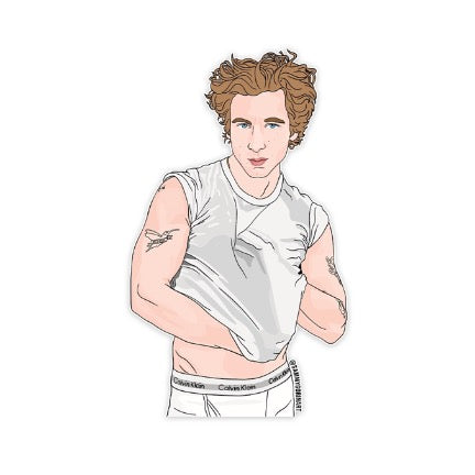 Jeremy Allen White Sticker ( Bear)