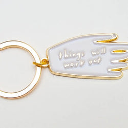 Things will work out Keychain