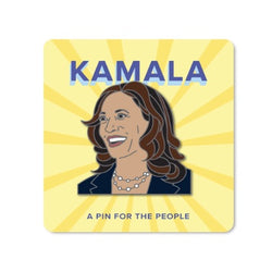 Kamala Enamel Pin - For The People