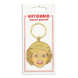 Betty White Keychain