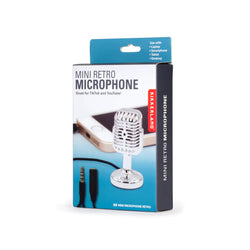 mini retro microphone by kikkerland
