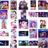 Kpop Demom Hunters Stickers Pack of 50