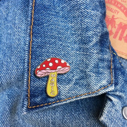 Magic mushroom Enamel Pin