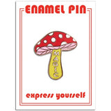 Magic Mushroom Enamel Pin