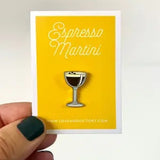 Espresso martini pin