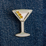 Martini Enamel Pin