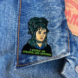 Lydia Strange And Unusual Enamel Pin