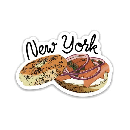 New York Bagels & Lox sticker