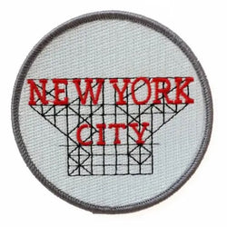 New  York City Iron On patch