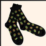 Unisex Martini Olive Socks
