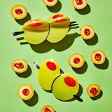 Olive Hair Claw Clip. Large