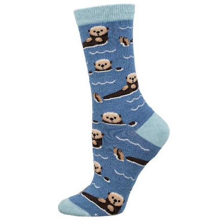 Just an Otter day crew socks