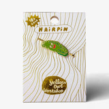 Pickle Guy Hairpin