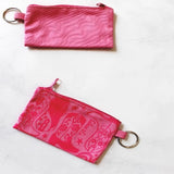 Howdy Cowgirl Zippered Card Pouch with Keyring