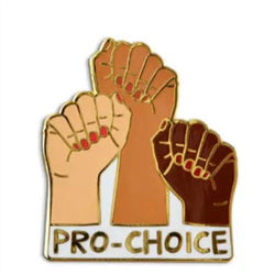 Pro choice enamel pin by The Found