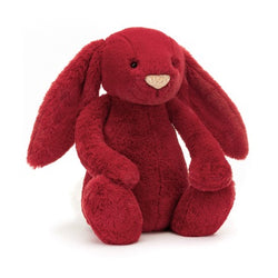 Bashful Luxe bunny scarlet by jellycat