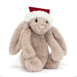 bashful Christmas bunny by Jellycat