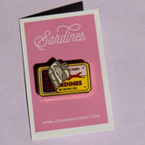 Sardines Enamel Pin