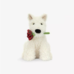 Munro Scottie Dog " I Love You " by Jellycat of London