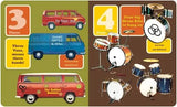 One, Two, Three O'clock Rock Board Book