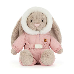 Bashful bunny in snow suit by jellycat
