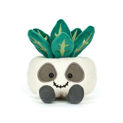 Amuseables Plush Skull planter by Jellycat 