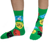 Dog Men's Sock Designed by Kristina Micotti