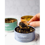 Trio Tin & Spoon- Organic Black, Green & Herbal tea