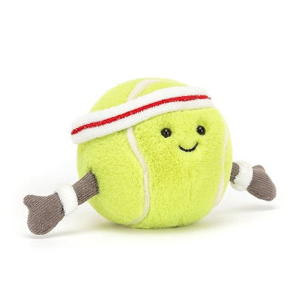 Amuseable sports tennis ball by jellycat