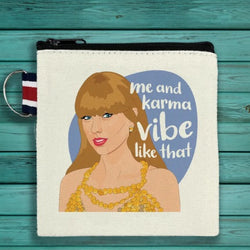 Taylor Swift Me & Karma Pouch