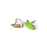 Weed Earrings