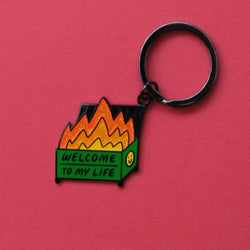 Welcome To My life Key Chain