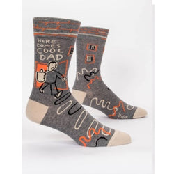 Here comes Cool dad mens socks