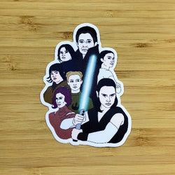 Women of Star Wars Sticker