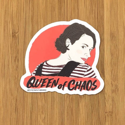 Queen Of Chaos Fleabag Sticker