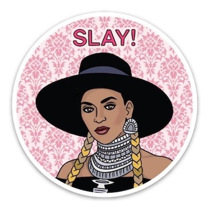 Beyonce Slay Vinyl Sticker